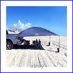 Awning Canopy SUV RVing Car Camping 2 Sandbag Tear Resistant Blue