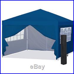 BCP 10x10ft Pop Up Canopy Tent with Side Walls
