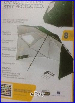 BLUE Sport-Brella Portable Umbrella Beach Sun Shelter Shade Canopy Tent