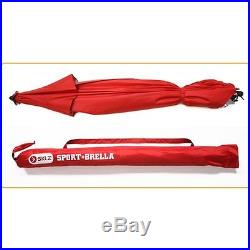BRAND NEW! Sport-Brella Umbrella Portable Sun and Weather Shelter In Red