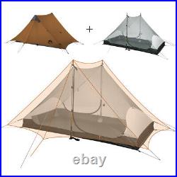 Backpacking Tent 2 Person Camping Tent Waterproof Windproof Outdoor Portable