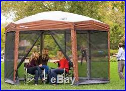 Backyard Canopy Outdoor Tent Gazebo Party Coleman Screened Shelter Shade Sun New