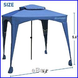 Beach & Sports Cabana Cool and Comfortable Large Shade Area 6'' X 6'' Navy