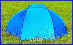 Beach Sunshade Blue Sun Protection Windshield Shelter Tent Seaside