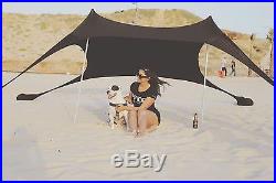 Beach Sunshade Outdoor Camping Beach Canopy Italian Lycra Tent UV Block XL Blue