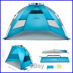Beach Tent Camping Canopy Outdoor Shelter Shade Picnic Hiking Portable Large
