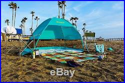 Beach Tent CoolHut Plus Sun Shelter Instant Portable Cabana Shade Outdoor Pop