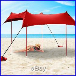 Beach Tent / Portable Shade Canopy (10 x 12')