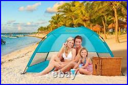 Beach Tent Sun Shade Pop Up Canopy Shelter Beach Lake Camping Outdoor Concert