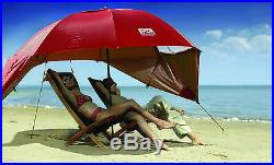 Beach Umbrella Weather Shelter Cabana Camping Tent Travel Sport Canopies Brella