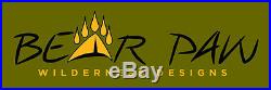 Bear Paw Wilderness Designs 9 x 9 Silnylon Blaze Orange Tarp