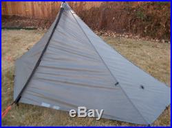 Bear Paw Wilderness Designs Lair Silnylon Gray Tent with full vestibule