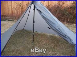 Bear Paw Wilderness Designs Lair Silnylon Gray Tent with full vestibule