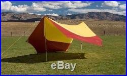Big Agnes Deep Creek Tarp Shelter Large YellowithRed
