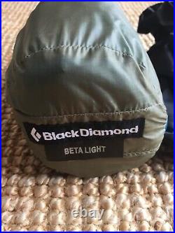 Black Diamond Beta Light Shelter 2-Person Seam Sealed Never Used