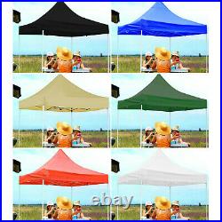 Blank Canopy Tent, Portable Instant Outdoor Gazebo Shelter 10'X10' ONLY TOPPER