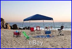 Blue 12 x 12 Portable Canopy UV Protection Beach Backyard Deck Summer Shade New