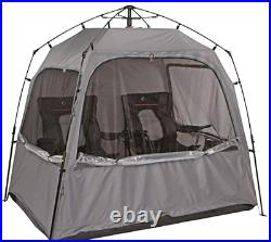 Bubble Tent Pop Up Sport Pod Rain Shelter Bug 4 Persons All Weather Panoramic