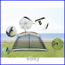 Bugs Proof Roomy Screen House 13'x9'x6.9', Instant Canopy Shelter Tent, Easy Mins