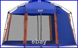 CAMPROS CP 13x13 Ft Screen House Canopy Tent, Mesh Walls for Camping and Outdoor