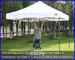 CANOPY TENT Pop up Tent Commercial Instant Shelter Wheeled Carry Bag 10x10