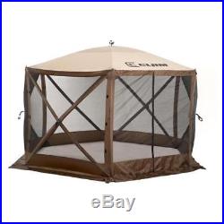 CLAM Escape Screen Hub 6 Sided Brown/Tan (BROWN) 9879