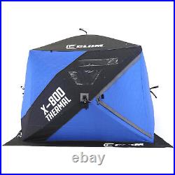 CLAM Portable 15'x8' 7 Person Pop Up Ice Fishing Thermal Hub Shelter(Open Box)