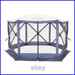 CLAM Quick-Set 11.5x11.5ft Portable Outdoor Canopy Shelter, Blue (Open Box)