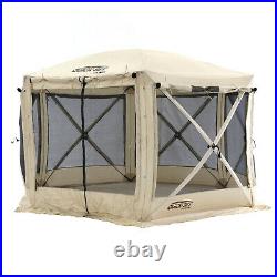 CLAM Quick-Set 12.5 x 12.5 Ft Pavilion Portable Outdoor Gazebo Canopy Shelter