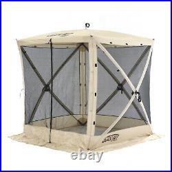 CLAM Quick-Set 6 x 6 Ft Traveler Portable Outdoor Camping Gazebo Canopy Shelter