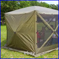 CLAM Quick-Set Escape Portable Outdoor Gazebo Canopy Shelter and 3 Wind Panels