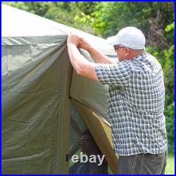 CLAM Quick-Set Traveler Portable Outdoor Gazebo Canopy Shelter & 3 Wind Panels
