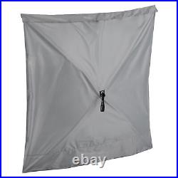 CLAM Quick Set Venture Canopy Shelter + CLAM Quick Set Screen, Gray (2 Pack)