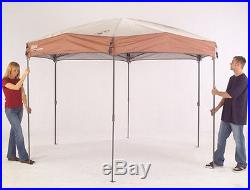 COLEMAN Camping Hex Instant Screened Canopy Tent Shelter withCarry Bag 12' x 10