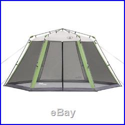 COLEMAN Camping Instant Screened Canopy Tent Shelter with Carry Bag 15' x 13