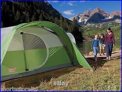COLEMAN MONTANA 8 PERSON MAN MODIFIED DOME CABIN TENT FAMILY SCOUTING CAMPING