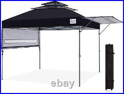 COOSHADE 10x17 Instant Canopy Tent 3-Tier Pop Up Canopy with Ventilation and Adj