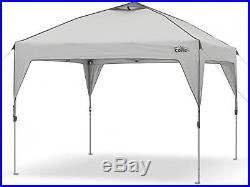 CORE 10' X 10' Instant Shelter Canopy With Wheeled Carry Bag, Gray