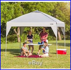 CORE 10' X 10' Instant Shelter Canopy With Wheeled Carry Bag, Gray