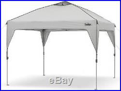 CORE 10' X 10' Instant Shelter Canopy With Wheeled Carry Bag, Gray