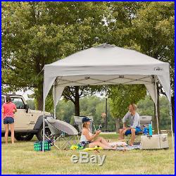 CORE 10 x 10 Foot Instant Outdoor Pop Up Sun Shade Canopy Shelter Tent, Gray