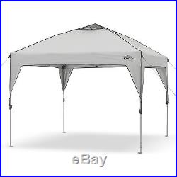 CORE 10' x 10' Instant Shelter Pop-Up Canopy Tent with Wheeled Carry Bag Gray