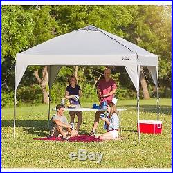 CORE 10' x 10' Instant Shelter Pop-Up Canopy Tent with Wheeled Carry Bag Gray