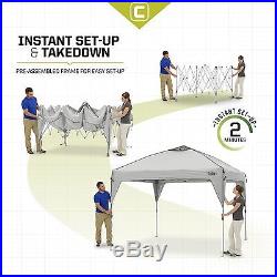 CORE 10' x 10' Instant Shelter Pop-Up Canopy with Wheeled Carry Bag Gray