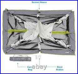 CORE 12ft x 10ft instant screen house, tent, canopy, grey, new