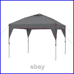 CORE Instant 10 Foot Outdoor Pop Up Shade Canopy Shelter Tent, Gray (6 Pack)