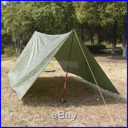 Camo Camping Beach Tarp Tent Awning Canopy Sun Shade Rain Shelter Picnic Pad