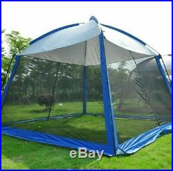 Camping Large Tent Sun Shelter 5-8 Person Mosquito Net Breathable Shade UV