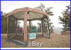 Camping Shelter Free Standing Mosquito Net BBQ Sun Shade Zippers Doors Windproof