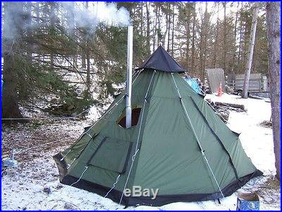 Camping TeePee Tent 6 Person Big Hiking Family Lightweight 10x10 Picnic Camp NEW